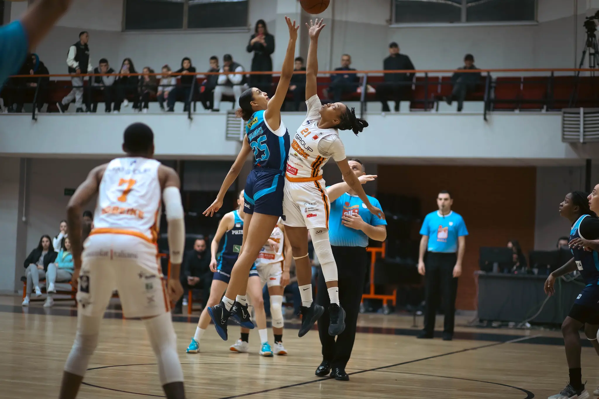 Pamje nga finalja e parë e playoff-it, Superliga Femrat (KBF Bashkimi-KBF Prishtina)